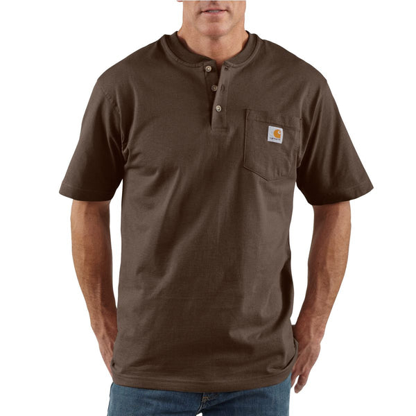 Carhartt K84 Henley Short Sleeve T-Shirt